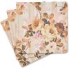 MACKENZIE-CHILDS Pack of 20 Dinner Paper Napkins, Decorative Napkins for Parties, Purple-and-White Violet Check(Wild Rose)