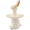 MACKENZIE-CHILDS Posie Patch Rabbit Sweet Stand