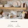 MACKENZIE-CHILDS Ceramic Farmhouse Oil Cruet, Ceramic Oil-Dispenser Bottle, Pink-and-White Rosy Check(Rosy Check)