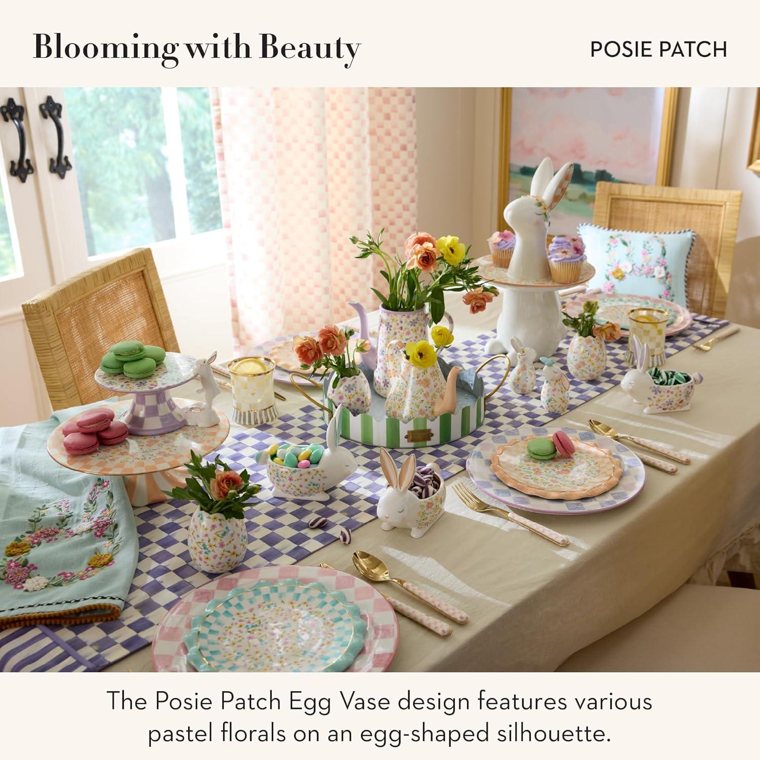 image:imageMACKENZIECHILDS Posie Patch Ceramic Egg Vases Set of 3