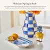 MACKENZIE-CHILDS Forget-Me-Not Chick, Cute Baby Chicken Figurine, Spring and Easter Decorative Home Decor