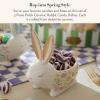 MACKENZIE-CHILDS Posie Patch Ceramic Rabbit Candy Dishes, Set of 3