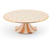 MACKENZIE-CHILDS Posie Patch Large Ceramic Pedestal Platter(Posie Patch)