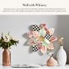 MACKENZIE-CHILDS Rosy Meadow Wall Decor, Hanging Flower Wall Art, Small(Small)