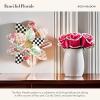 MACKENZIE-CHILDS Rosy Meadow Wall Decor, Hanging Flower Wall Art, Small(Small)