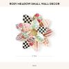 MACKENZIE-CHILDS Rosy Meadow Wall Decor, Hanging Flower Wall Art, Small(Small)