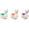 MACKENZIE-CHILDS Posie Patch Ceramic Rabbit Candy Dishes, Set of 3