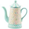 MACKENZIE-CHILDS Posie Patch Ceramic Teapot