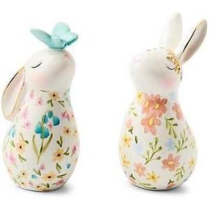 MACKENZIE-CHILDS Posie Patch Rabbit Salt and Pepper Set