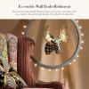 MACKENZIE-CHILDS Courtly Check Small Animal Wall Decor, Checkered Wall Art, Moose(Moose)