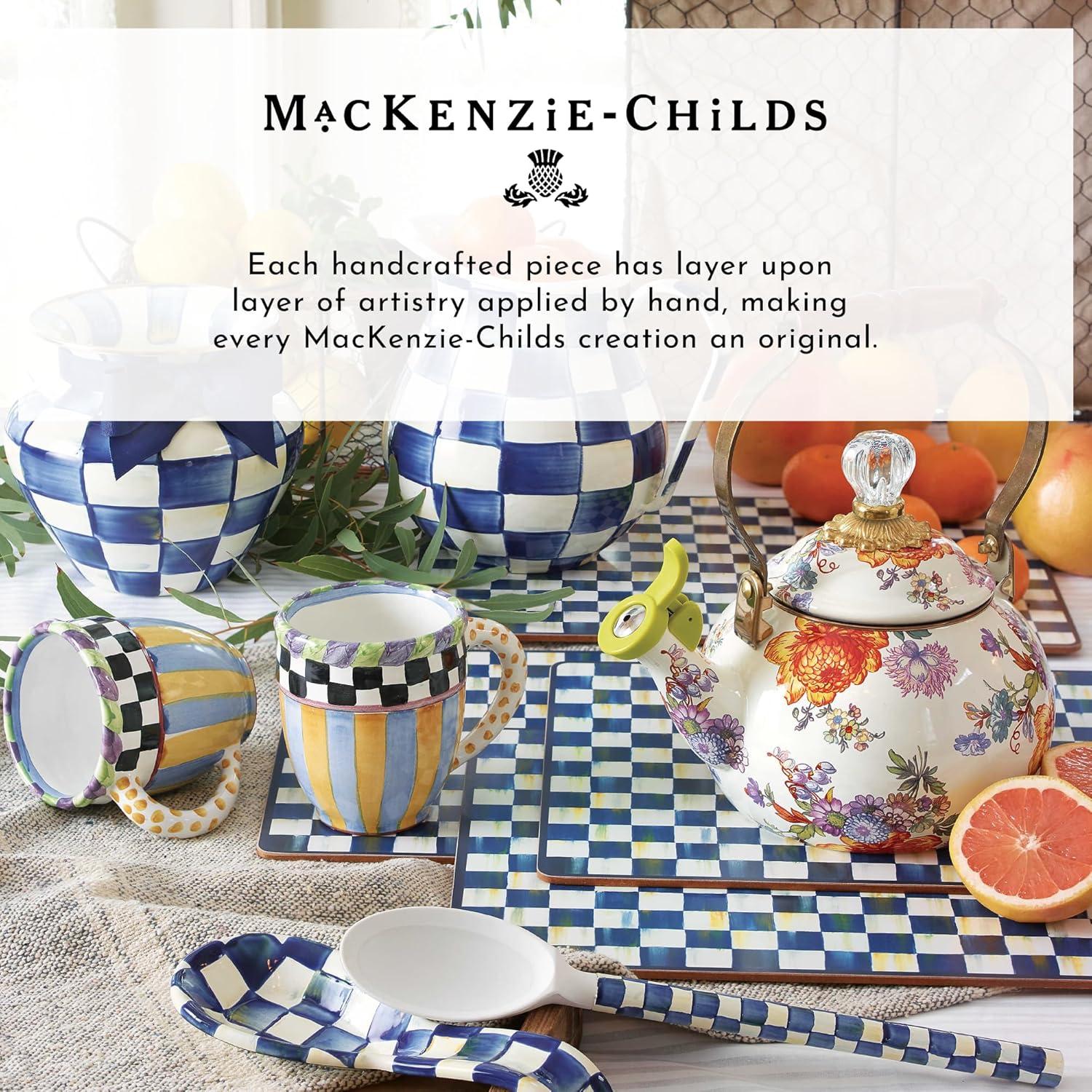 image:imageMACKENZIECHILDS Printed Cotton Dish Towel Decorative Kitchen Towel Rabbit with BonnetDancing Clovers