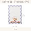 MACKENZIE-CHILDS Printed Cotton Dish Towel, Decorative Kitchen Towel, Rabbit with Bonnet(Rabbit With Bonnet)