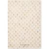 MACKENZIE-CHILDS Printed Cotton Dish Towel, Decorative Kitchen Towel, Rabbit with Bonnet(Mocha Check)