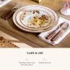 MACKENZIE-CHILDS Printed Napkin, Cloth Dinner Napkin, Brown-and-White Mocha Check(Pink Check)