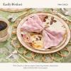 MACKENZIE-CHILDS Printed Napkin, Cloth Dinner Napkin, Brown-and-White Mocha Check(Pink Check)