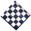 MACKENZIE-CHILDS Cocktail Paper Napkins, Stylish Paper Cocktail Napkins for Parties and More, Blue-and-White Royal Check