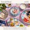 MACKENZIE-CHILDS Melamine Dinner Plates, Decorative Dinnerware Plates, 11 Inches, Set of 4, Watermelon(Jamboree)