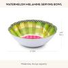 MACKENZIE-CHILDS Melamine Serving Bowl, Large Decorative Bowl, 16-Cup Capacity, Watermelon(Watermelon)