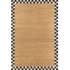 MACKENZIE-CHILDS Washable Rug, Decorative Indoor Rug, 2’6″ x 8′ Runner, Gray-and-White Sterling Checkered(Naturals Check)