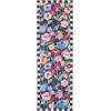 MACKENZIE-CHILDS Washable Rug, Decorative Indoor Rug, 2’6″ x 8′ Runner, Gray-and-White Sterling Checkered(Posie Field)