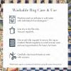 MACKENZIE-CHILDS Washable Rug, Decorative Indoor Rug, 2’6″ x 8′ Runner, Gray-and-White Sterling Checkered(Slate Wild Rose)