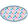 MACKENZIE-CHILDS Oval Melamine Platter, Decorative Serving Plate for Entertaining, Watermelon(Jamboree)