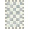 MACKENZIE-CHILDS Washable Rug, Decorative Indoor Rug, 2’6″ x 8′ Runner, Gray-and-White Sterling Checkered(Sterling Checkered)