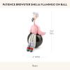 MACKENZIE-CHILDS Patience Brewster Mini Figures, Handmade Spring Bird Decor, Sheila Flamingo on Ball