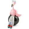 MACKENZIE-CHILDS Patience Brewster Mini Figures, Handmade Spring Bird Decor, Sheila Flamingo on Ball
