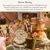 MACKENZIE-CHILDS Everyday Bowl, Serving Bowl for Entertaining, Large, Wild Rose Mauve(Mauve Wild Rose)