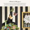 MACKENZIE-CHILDS Set of 3 Butterfly Decorations, Hanging Butterfly Wall Decor, Brown-and-White Mocha(Field)