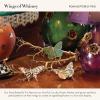 MACKENZIE-CHILDS Set of 3 Butterfly Decorations, Hanging Butterfly Wall Decor, Brown-and-White Mocha(Pond)