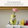 MACKENZIE-CHILDS Patience Brewster Resin Figurine, Handmade Spring and Easter Decor, Chick with Flower