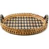 MACKENZIE-CHILDS Lanai Round Serving Tray, Decorative Tray for Food and Home Decor
