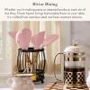 MACKENZIE-CHILDS Spoon, Kitchen Spoon for Cooking or Serving, Pink-and-White Rosy Check(Rosy Check)