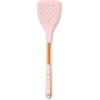 MACKENZIE-CHILDS Slotted Spatula, Kitchen Spatula for Cooking, Pink-and-White Rosy Check(Rosy Check)