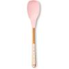 MACKENZIE-CHILDS Spoon, Kitchen Spoon for Cooking or Serving, Pink-and-White Rosy Check(Rosy Check)