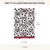 MACKENZIE-CHILDS Cotton Dish Towel, Decorative Kitchen Towel, Pretty as a Bow