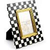 MacKenzie-Childs Courtly Check Enamel Frame 4″ x 6″