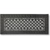 MACKENZIE-CHILDS Rubber Double-Door Mat, Decorative Outdoor Floor or Front Door Mat, 24″ x 57″, Classic Check