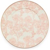 MACKENZIE-CHILDS Enamel Serving Platter, Decorative Serving Platter for Food, 16 Inches, Wild Rose Slate(Rosy English Garden)