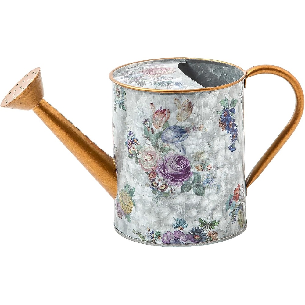 image:imageMACKENZIECHILDS Watering Can Outdoor Galvanized Watering Can Flower Market