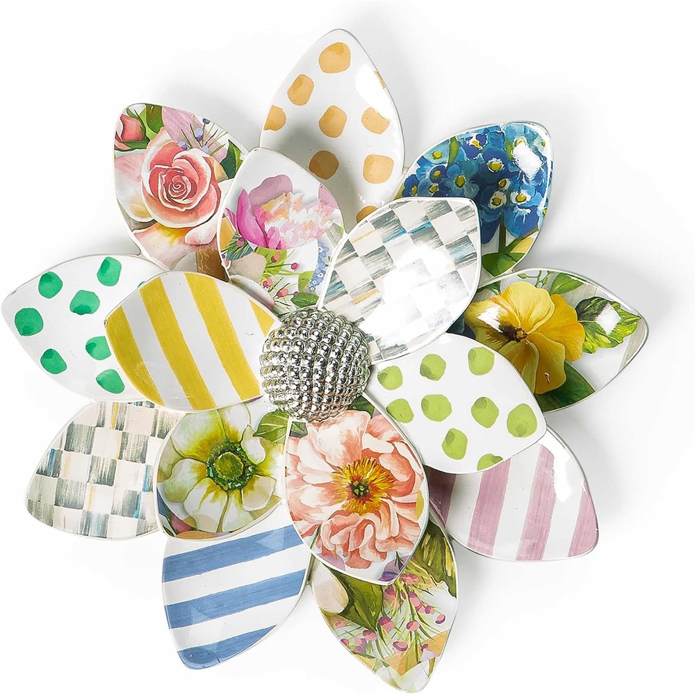 image:imageMACKENZIECHILDS Wild WallFlower Hanging Floral Wall Decor Medium