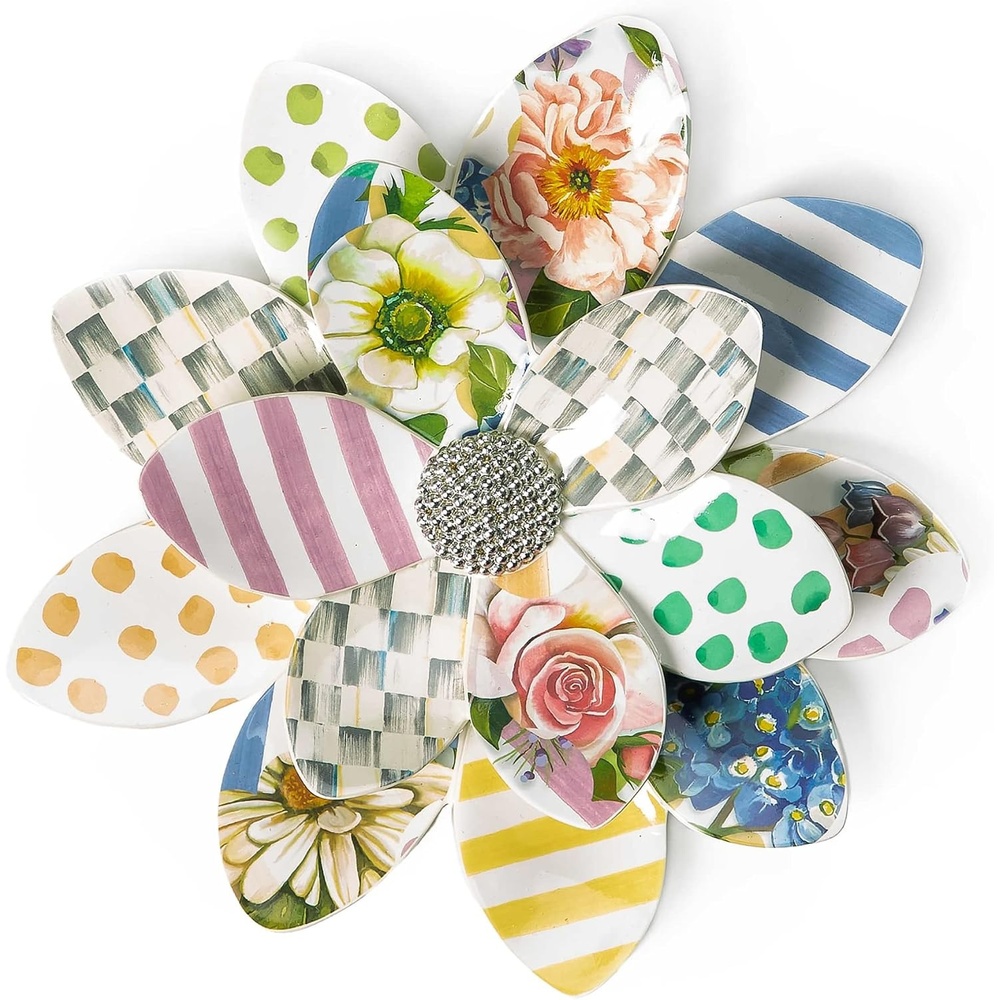 image:imageMACKENZIECHILDS Wild Wallflower Hanging Floral Wall Decor Large